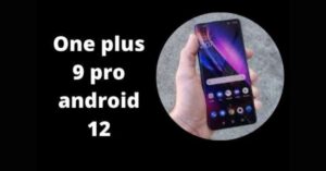 One plus 9 pro